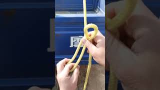 Enhanced Truckers Hitch Knot Tutorial short [upl. by Aiciles]