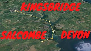 SPECTACULAR FLIGHT SALCOMBE TO KINGSBRIDGE LATE MAY 2020 [upl. by Adlih806]