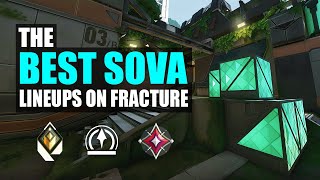 Sova Lineups Fracture  Valorant Guide NEW [upl. by Ahtnicaj]