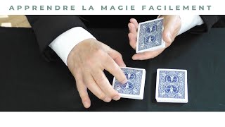 COMMENT FAIRE SEMBLANT QUE LON MÉLANGE UN JEU DE CARTES  technique pour les tours de cartes [upl. by Lledo]