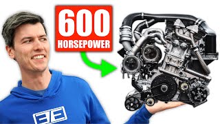 How Koenigseggs Tiny Engine Makes 600 Horsepower  Only 3 Cylinders [upl. by Magel]