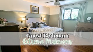 EXTREME GUEST BEDROOM MAKEOVER [upl. by Nawud]