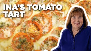 How to Make Inas Tomato Tart  Barefoot Contessa Cook Like a Pro  Food Network [upl. by Jayme498]