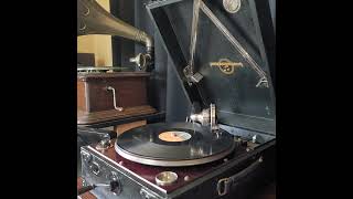 Ralph Flanagan（ラルフ・フラナガン）♪Singin Wind♪ 78rpm record Columbia Model No 112A Gramophone [upl. by Brazee]