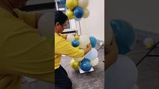 🔥3 Million viewMinivlog48பலூன் டெகரேஷனில் வித்யாசமான ஒரு முயற்ச்சிBalloon arch decoration [upl. by Graves]