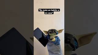 De aquí no te irás tranquilo 😠 créditos meme del perrito xd humor meme babyyoda internetmeme [upl. by Navaj]