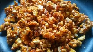 How to make Caramelized nuts Recipe58 [upl. by Orji592]