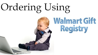 Drop Shipping from Walmart to Amazon  Ordering Using the Walmart Registry When Drop Shipping [upl. by Raymonds]