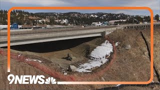 I70 Wildlife Underpass Nearing Completion [upl. by Jonathon]