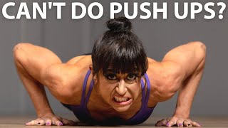 Cant Do Push Ups Try These 5 Tips [upl. by Notsreik866]