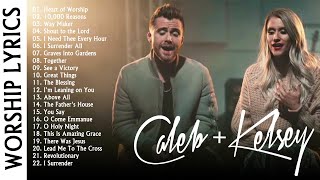 Anointed Caleb amp Kelsey Christian Songs With Lyrics 2021  Devotional Worship Songs Cover Medley [upl. by Coates]