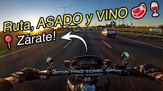 Me FICHAN en PANAMERICANA 👀 Zarate 🍷💥 observacionesdiarias motovlog taim3r [upl. by Noirrad]