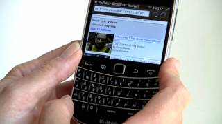 BlackBerry Bold 9900 Review [upl. by Brownson463]