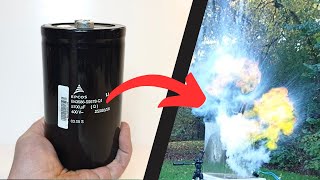 Blowing up BIG capacitors [upl. by Saxet170]