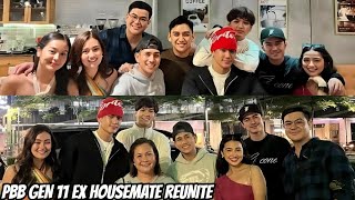 PBB GEN 11 EX HOUSEMATES NAGKITA KITA SA OUTSIDE WORLD House Challengers NAGSILABASAN NA DIN [upl. by Shore]