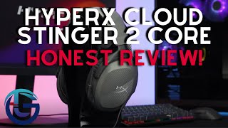 Best Budget Gaming Headset HyperX Cloud Stinger 2 Core Review [upl. by Amilas837]