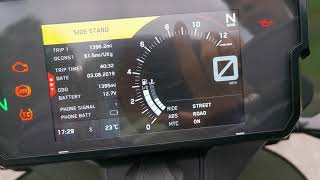 2019 KTM 790 Adventure Electronic Dashboard Display Fault [upl. by Horan]