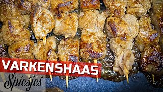 Teriyaki Varkenshaas spiesjes  NasQ BBQ [upl. by Moya]