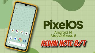 Pixel OS Based on Android 14 for Redmi Note 8  AOSP  RandomRepairs [upl. by Kwei]