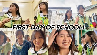 CHLOE amp ALTHEA FIRST DAY OF SCHOOL Back to School Vlog [upl. by Odine]