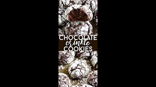 Crinkle cookies الكركنل كوكيز [upl. by Assirialc]