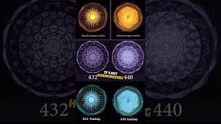 432hz vs 440hz How Music Frequency Can Impact Your Soul shorts [upl. by Conover]