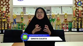 QINAYA CALISTA ENGLISH SPEECH AL WILDAN 1 GADING SERPONG [upl. by Wilek]