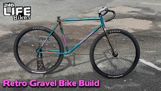 Building A Retro Gravel Bike From My Parts Bin  Wheeltop EDS TX [upl. by Lundeen]