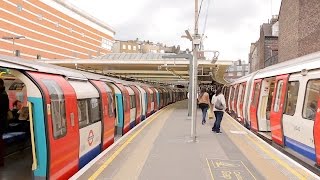 London Underground Local and Express Trains on the Jubilee and Metropolitan Lines  Part I [upl. by Ttehr]