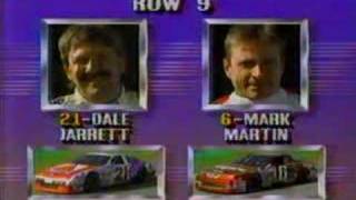 1991 Daytona 500 Starting Lineup [upl. by Day]