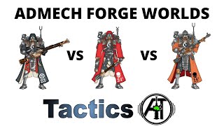 Forge Worlds of the Adeptus Mechanicus Lore  Benefits in Game and Admech Tactics [upl. by Norabel]