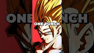 When One Punch Man anime featured Super Saiyan 3 [upl. by Vera]