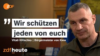 UkraineKrieg Klitschko warnt vor Gefahr für Deutschland I auslandsjournal [upl. by Ramuk]