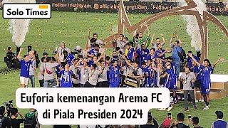 Laga Fina Piala Presiden 2024 Borneo FC vs Arema FC [upl. by Eidac]