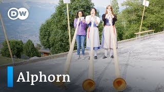 Das Alphorn  ein Stück Schweizer Kultur  Euromaxx [upl. by Hullda]