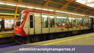 Metro de Santiago  Varios trenes en Mirador L5  Alstom NS74  NS93 [upl. by Ydoc769]