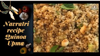 How to make quinoa Quinoa Upma Recipe in Hindi [upl. by Lladnor]