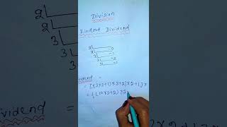 Find out the Dividend maths shorts [upl. by Alleyne595]