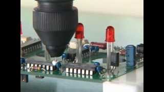 Applying silicone resin to circuit board using robot and NETZSCH Dispensing pump [upl. by Kal411]