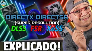 ¡Asi funciona Microsoft Directx Super Resolution DIRECTX 13 [upl. by Bernette]