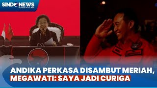 Momen Megawati Heran Andika Perkasa Disambut Meriah Wah Banyak Fansnya [upl. by Granthem667]