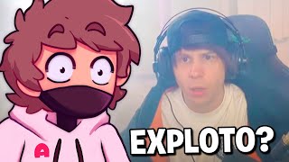 Aquino REACCIONA a LA PC DE RUBIUS EXPLOTANDO [upl. by Dualc]