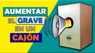 Aumentar el grave en un Cajón [upl. by Coryden]