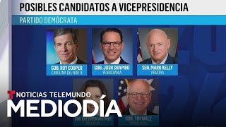 Un ex fiscal general investiga a los candidatos a vicepresidente de Harris  Noticias Telemundo [upl. by Erdnassac]