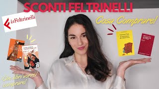 SCONTI FELTRINELLI Cosa comprare 📚e che libri vorrei acquistare [upl. by Laicram]