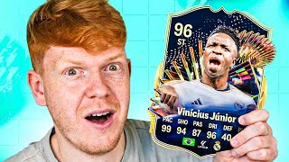 96 TOTS Vinicius Jr  A CRAZY ICON Pick [upl. by Becki233]