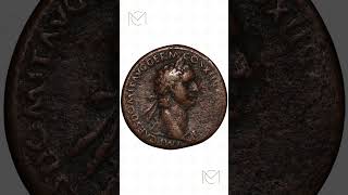 Domitian 86 AD FORTVNAE AVGVSTI As Coin  Mansbridge Coins [upl. by Yasmar112]