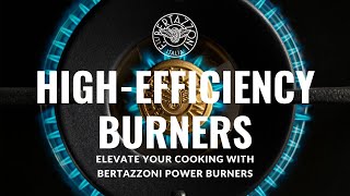 Perfect Pasta Every Time Discover Bertazzoni’s Powerful and Efficient Burner Technology [upl. by Adnovaj]