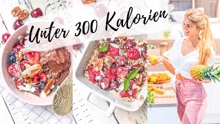 Süße Snacks unter 300 Kalorien I gesunde Rezepte I Diät Rezepte [upl. by Oinoitna]