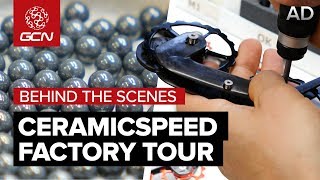 Behind The Scenes At CeramicSpeed  Bearings Jockey Wheels amp Super Fast Chains [upl. by Olga]